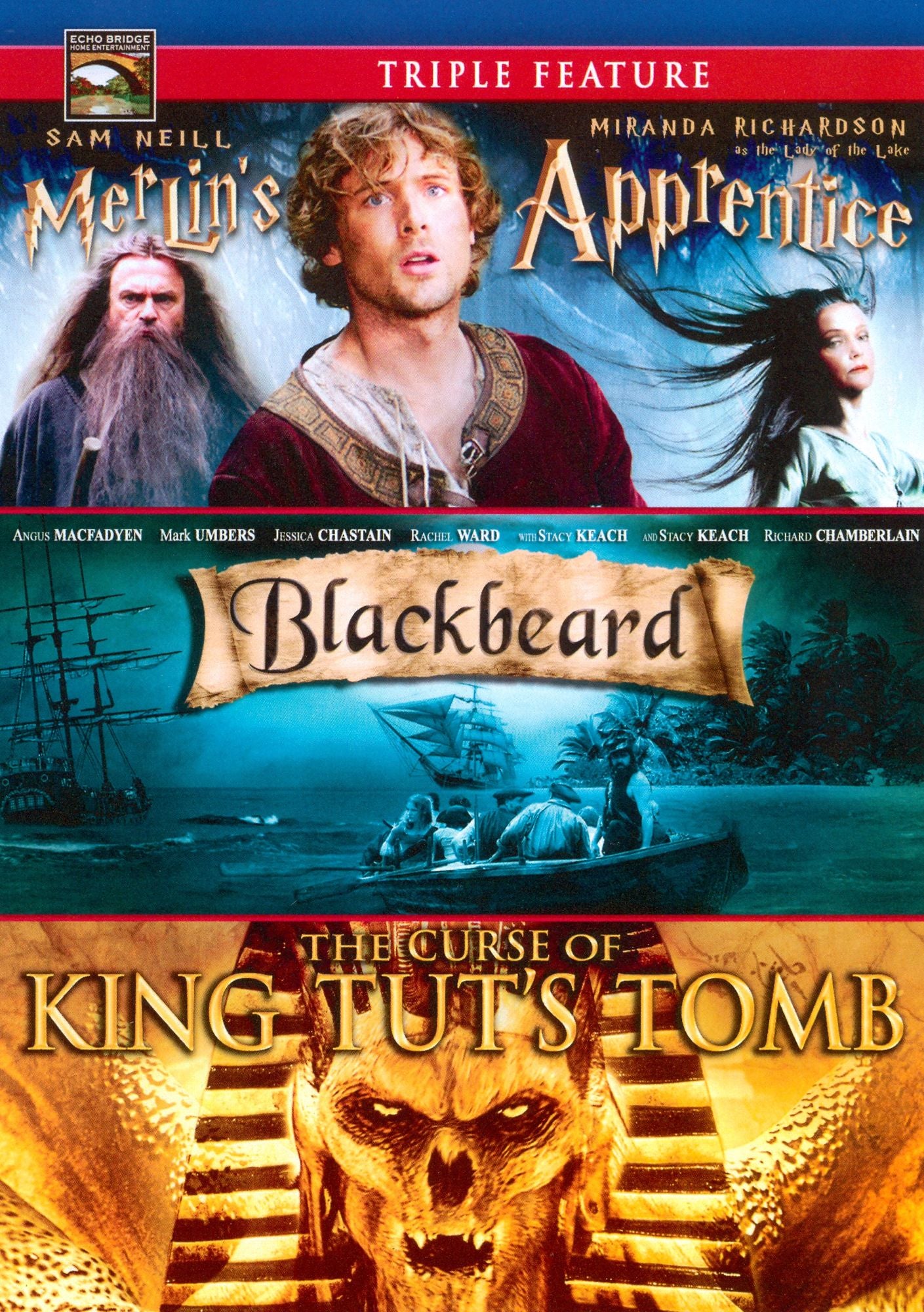 The Curse of King Tut's Tomb/Merlin's Apprentice/Blackbeard [2 Discs]