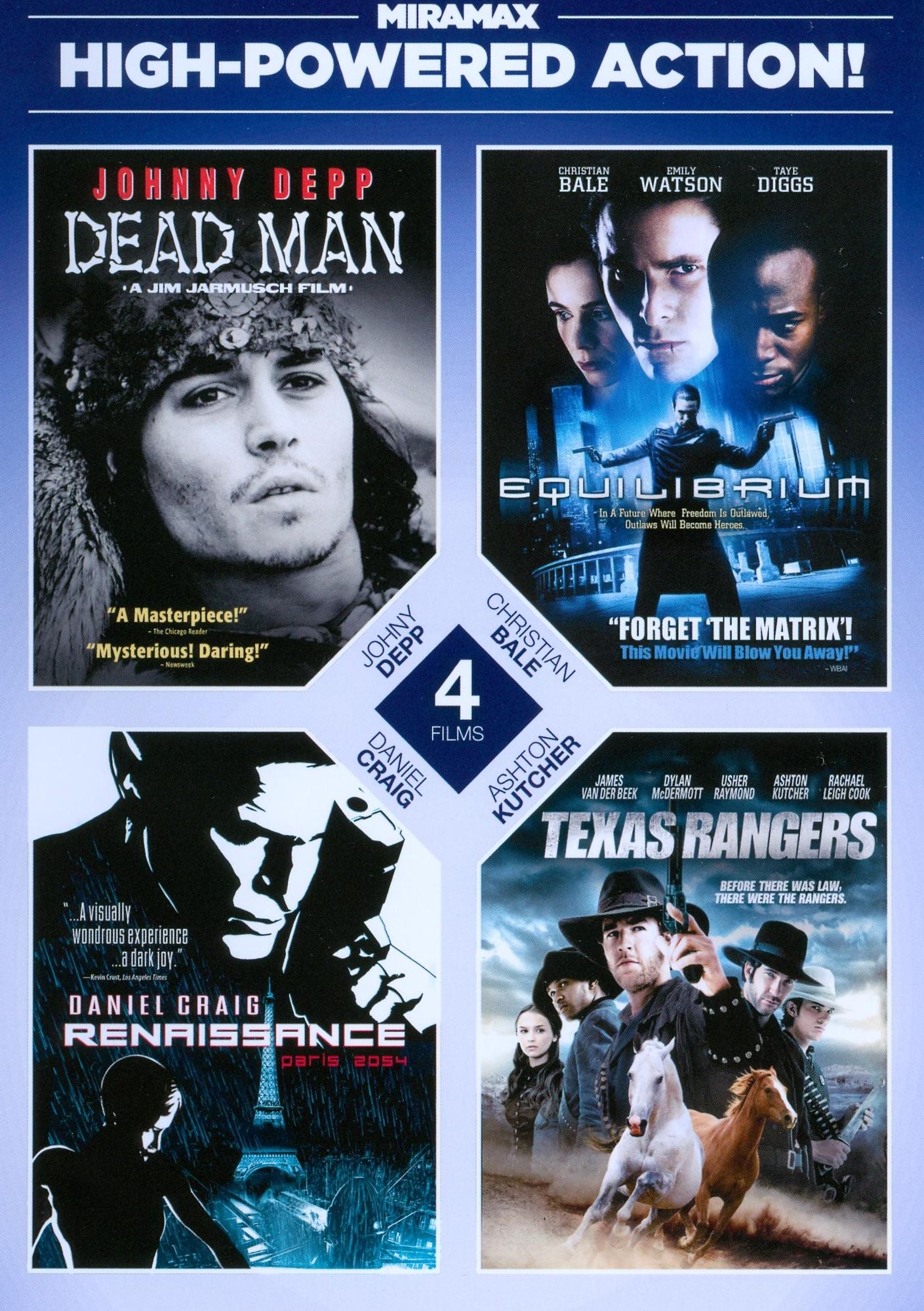 High Powered Action: 4 Films [2 Discs]