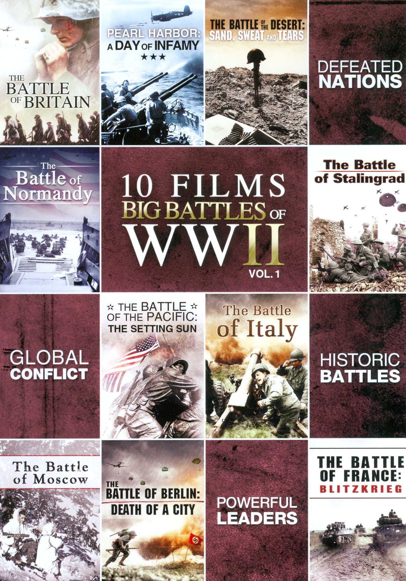 Big Battles of WWII, Vol. 1 [2 Discs]