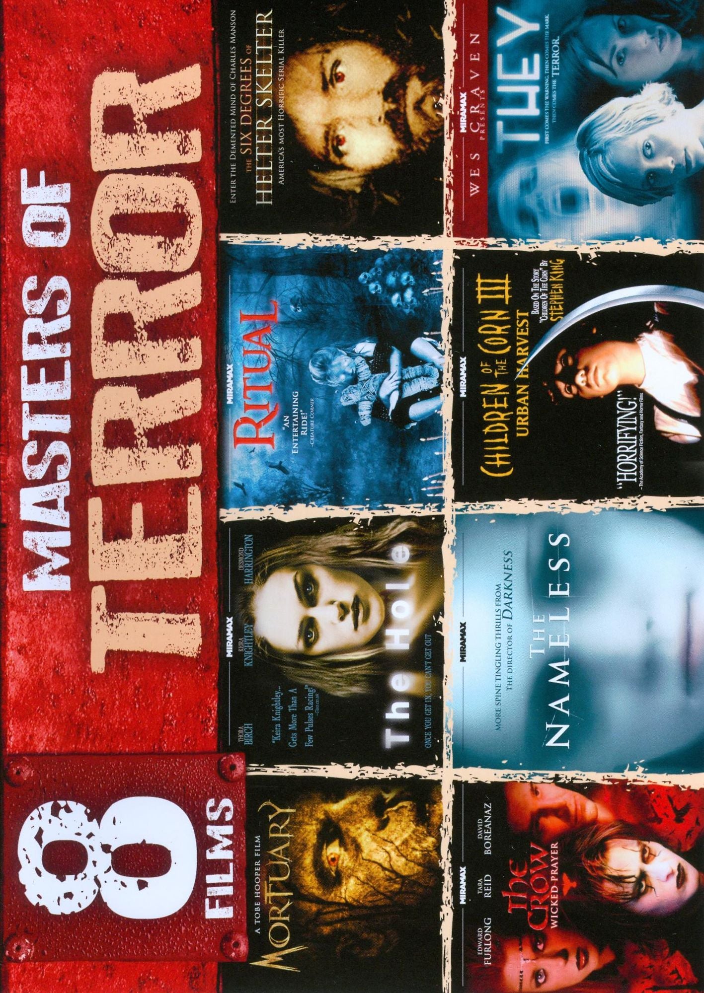 Masters of Terror: 8 Films [2 Discs]