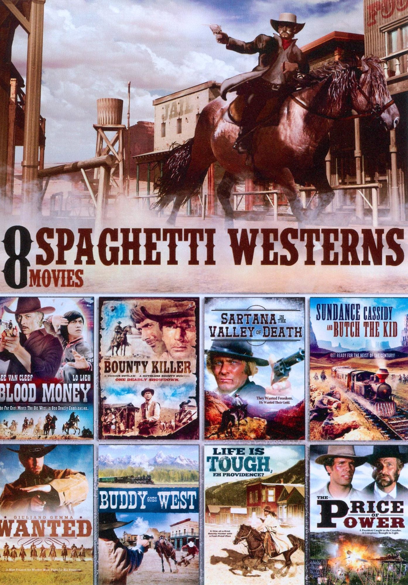 Spaghetti Westerns: 8 Movies [2 Discs]