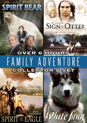 Family Adventure Collector's Set: Spirit Bear/Sign of the Otter/Spirit of the Eagle/White Fang