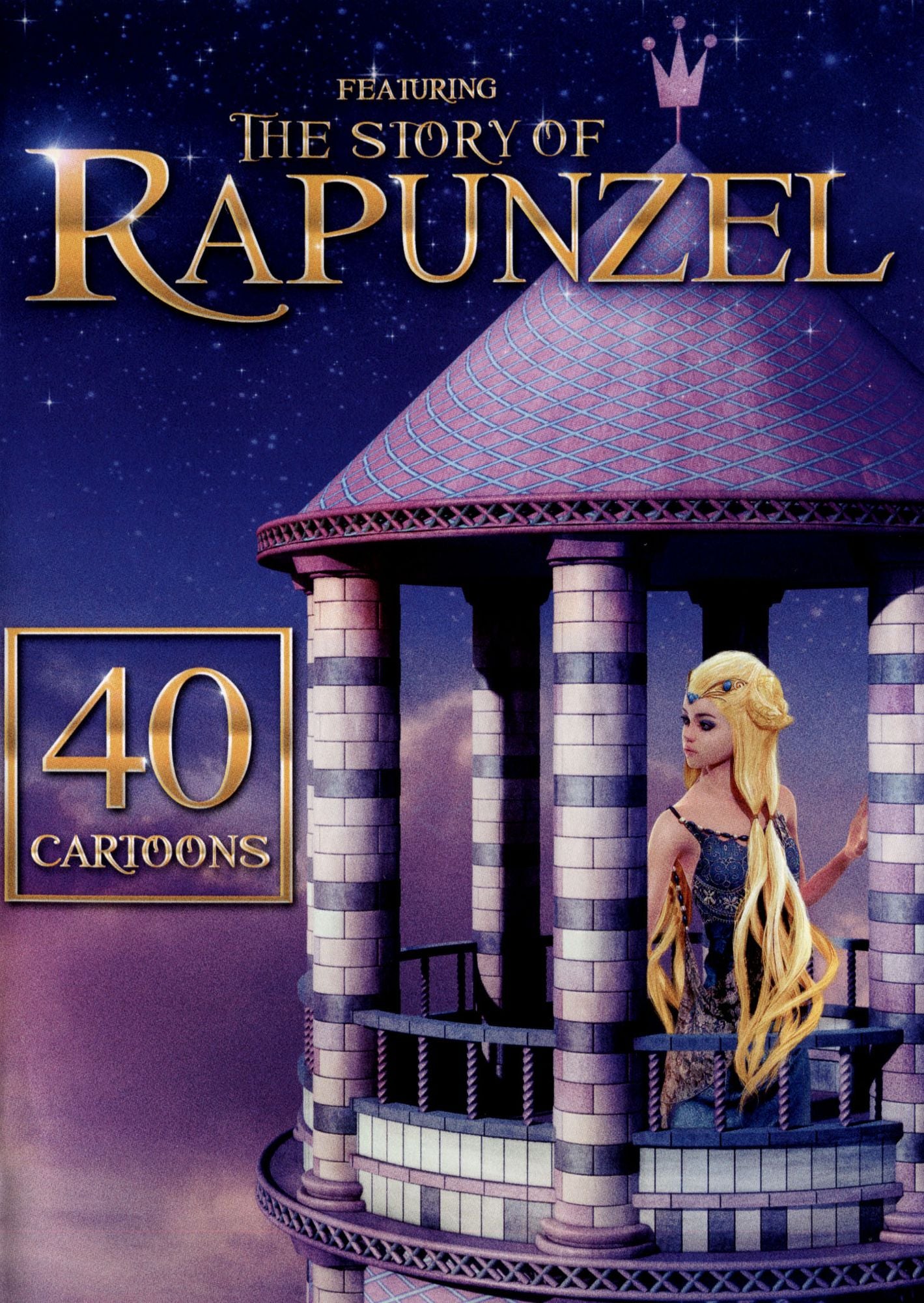 40 Cartoons: Featuring The Story Of Rapunzel