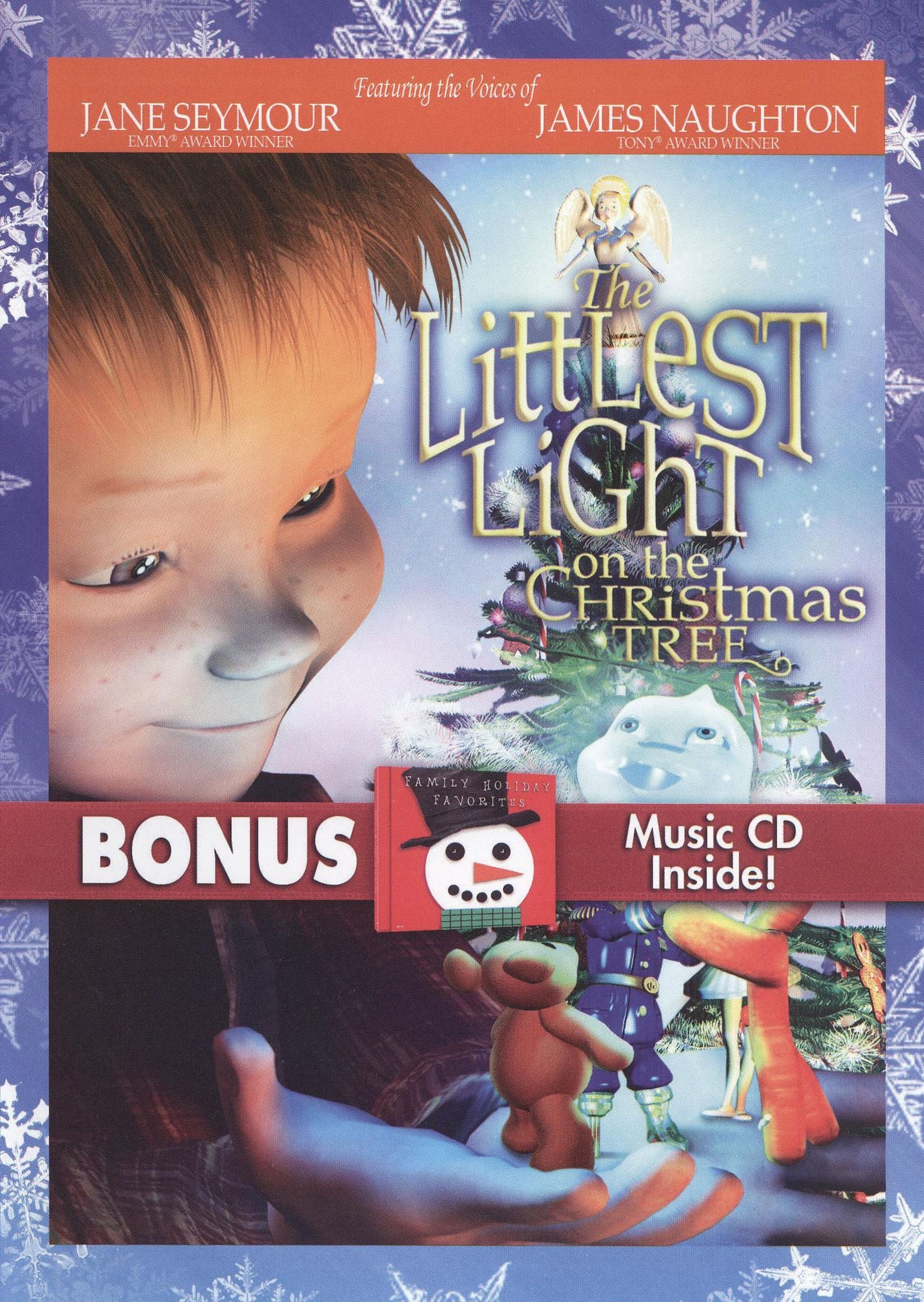 The Littlest Light on the Christmas Tree [DVD/CD]