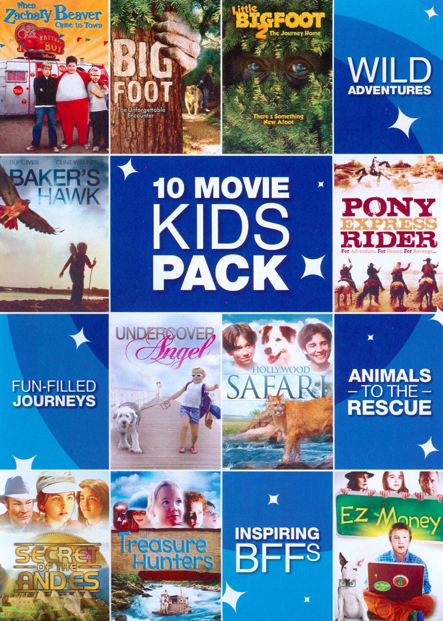 10 Movie Kids Pack [3 Discs]