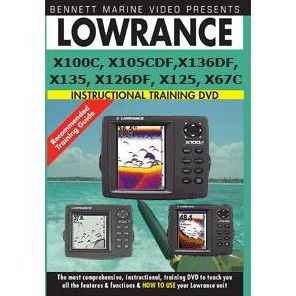 Lowrance Sonar X-100c, X105cdf, X-136df, X-135, X-126DF, X-125, X67C Sonar