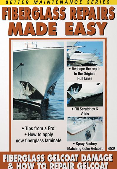 Fiberglass Repair 1 and 2 (How to Repair Gelcoat and Gelcoat Damage)