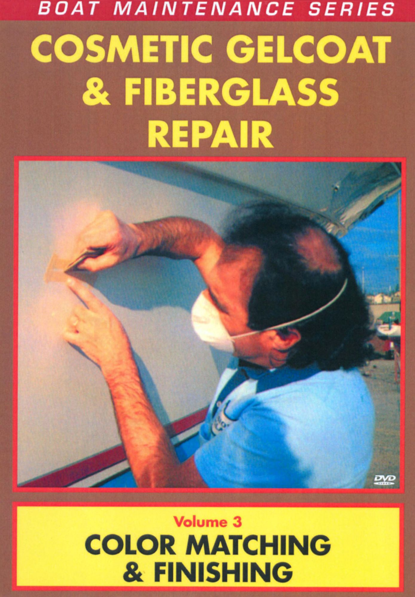 Cosmetic Gelcoat & Fiberglass Repair, Vol. 3: Stress Cracks, Air Voids & Fractures