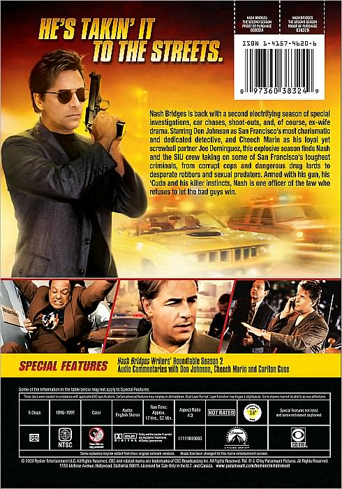 Nash Bridges: The Second Season [5 Discs]