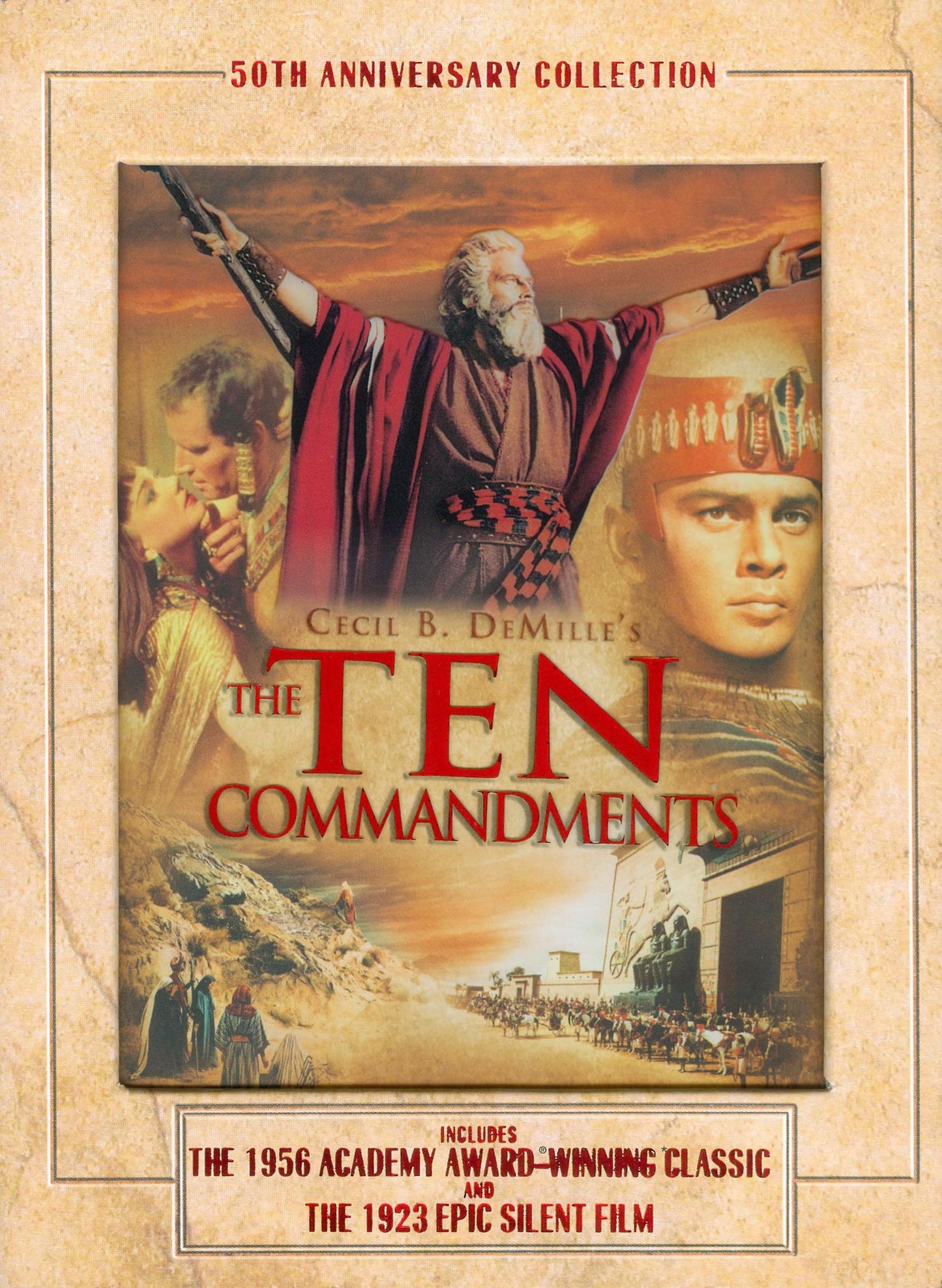 The Ten Commandments [50th Anniversary Collection] [3 Discs]