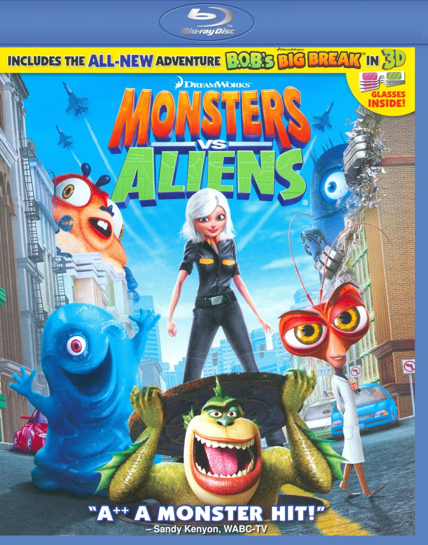 Monsters vs. Aliens [Blu-ray]