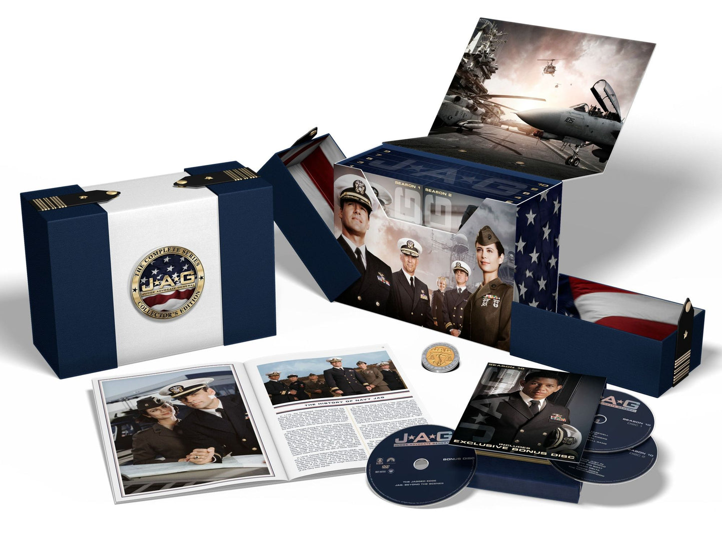 JAG: The Complete Series [Collector's Edition] [55 Discs]