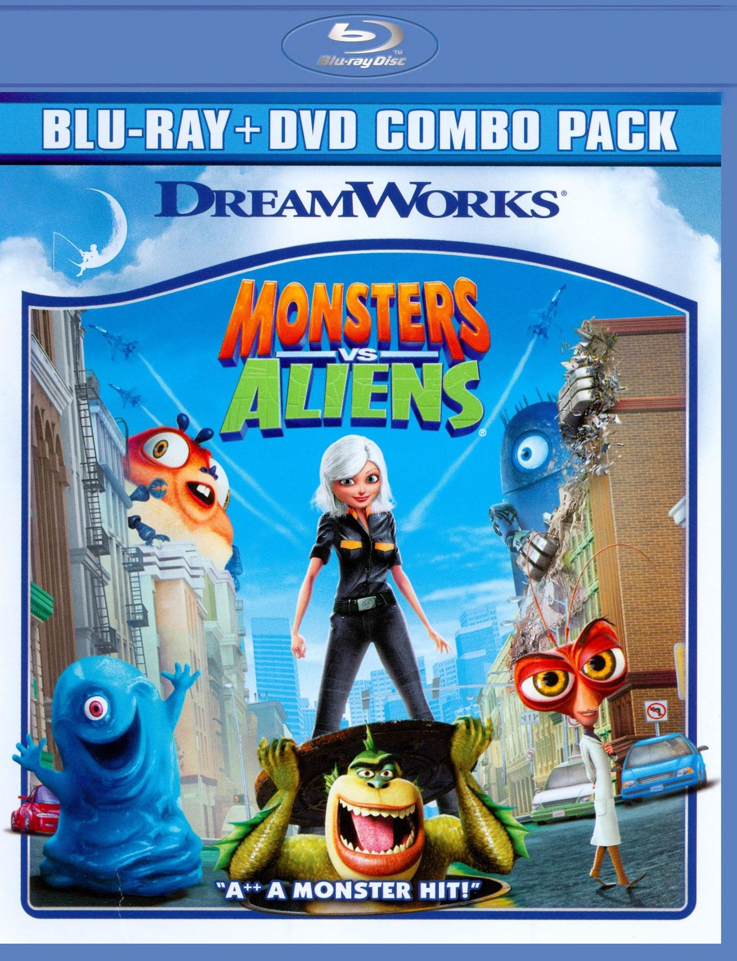 Monsters vs. Aliens [2 Discs] [Blu-ray/DVD]