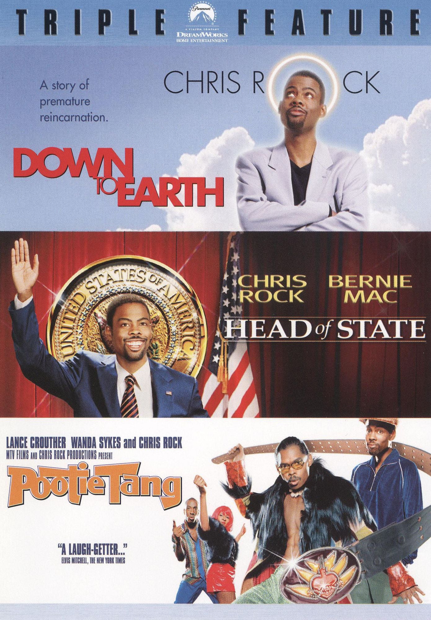 Down to Earth/Head of State/Pootie Tang [WS] [3 Discs]