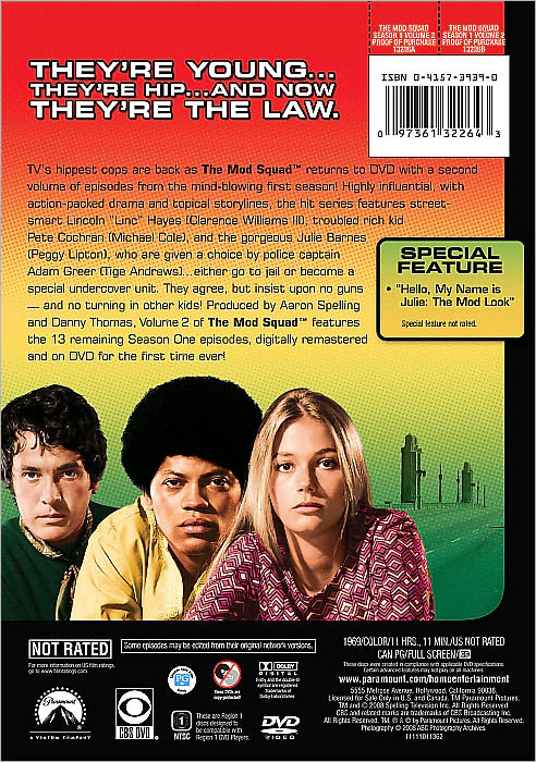 The Mod Squad: Season 1, Vol. 2 [4 Discs]