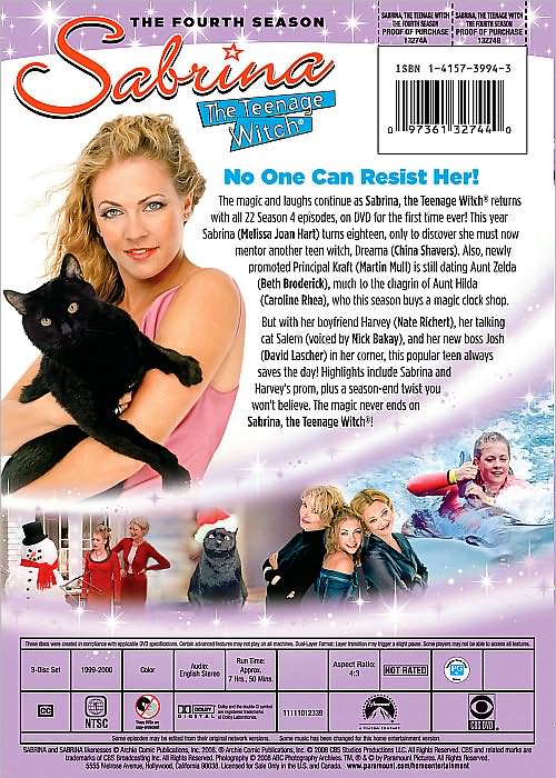 Sabrina the Teenage Witch: The Fourth Season [3 Discs]