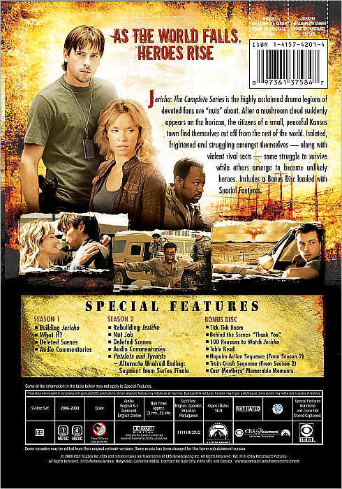 Jericho: The Complete Series [8 Discs]