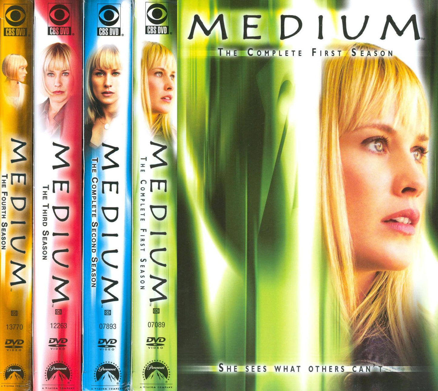 Medium: Seasons 1-4 [21 Discs]