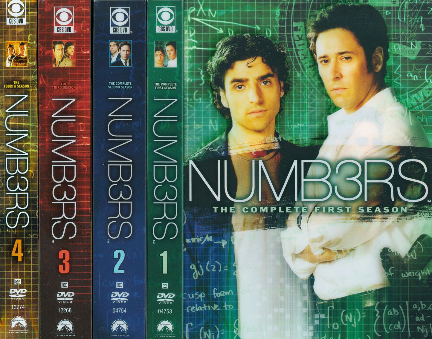 Numb3rs: Four Season Pack [21 Discs]