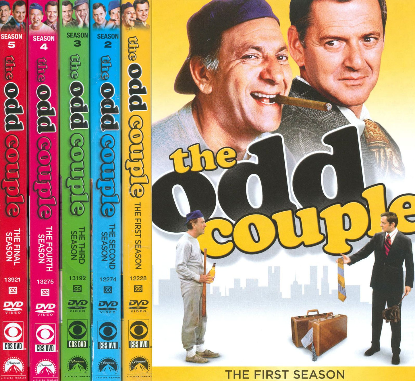The Odd Couple: The Complete Series Pack [20 Discs]