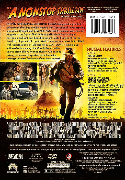 Indiana Jones and the Kingdom of the Crystal Skull [WS] [2 Discs] [Special Edition]