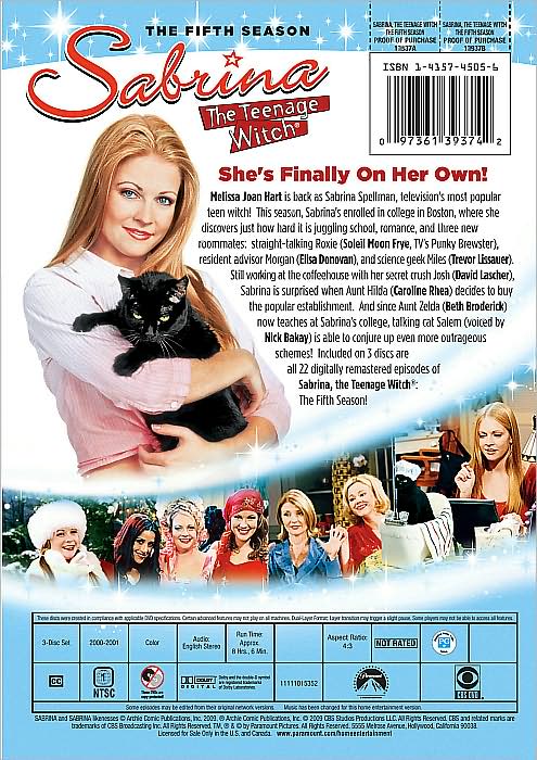 Sabrina the Teenage Witch: The Fifth Season [3 Discs]