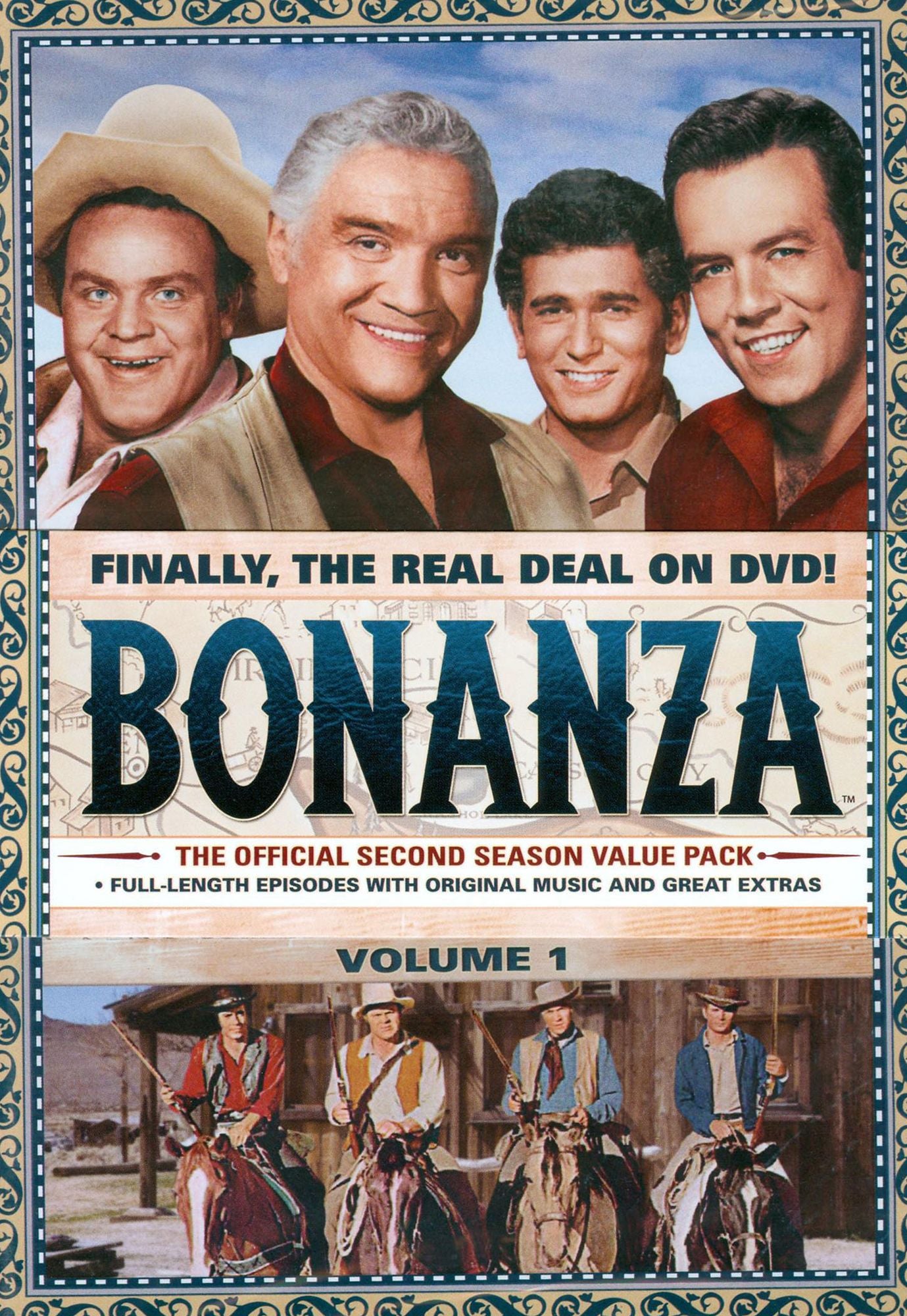Bonanza: The Official Second Season, Vols. 1 and 2 [9 Discs]