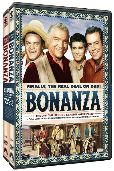 Bonanza: The Official Second Season, Vols. 1 and 2 [9 Discs]