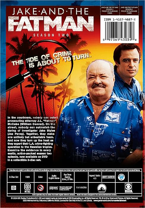 Jake and the Fatman: Season Two [3 Discs]