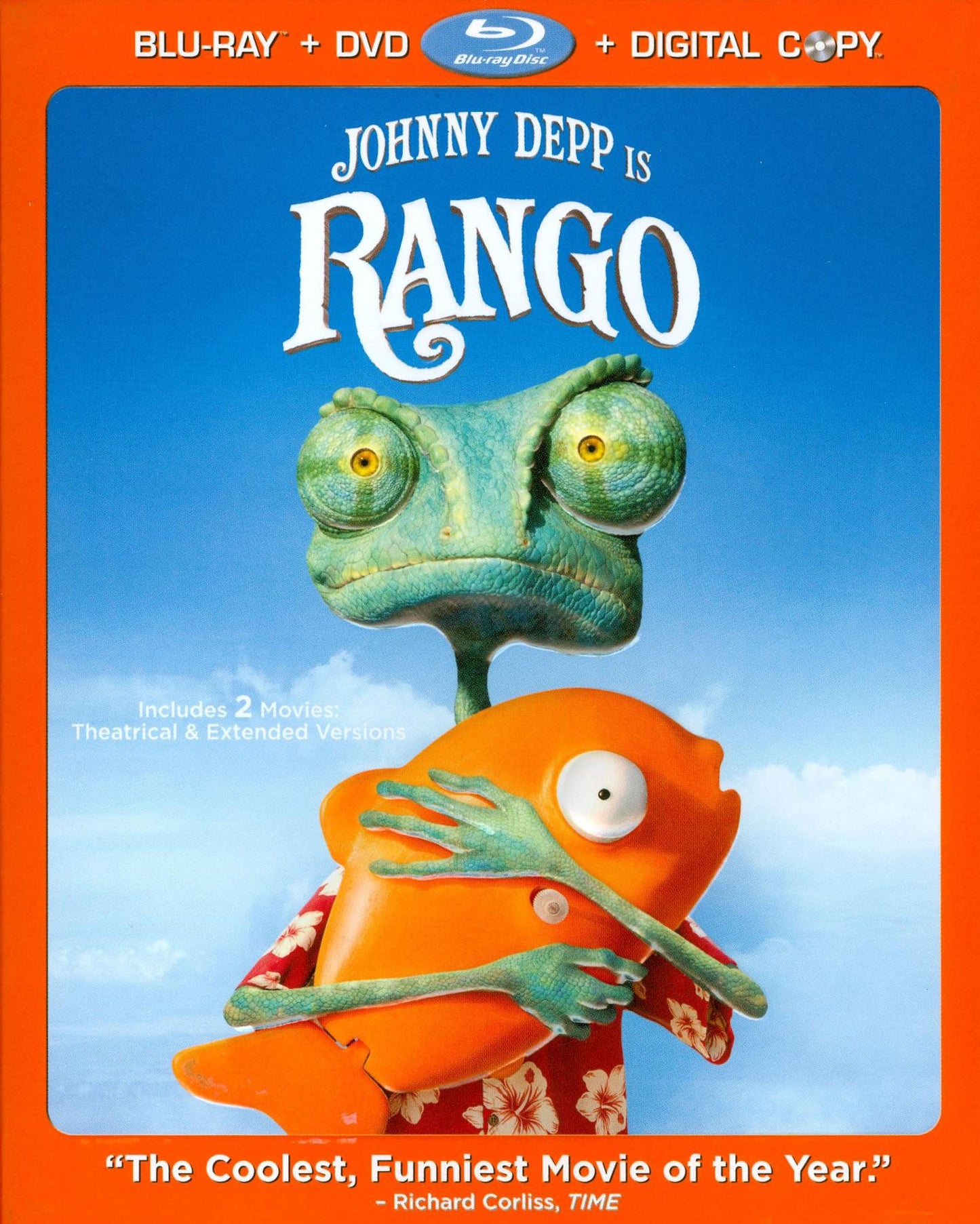 Rango [2 Discs] [Includes Digital Copy] [Blu-ray/DVD]