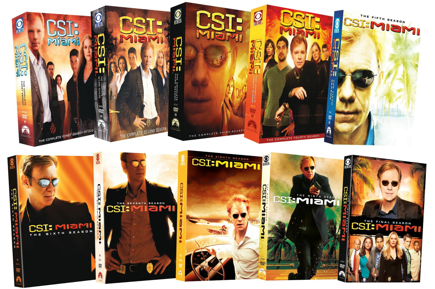 CSI: Miami - The Complete Series [65 Discs]