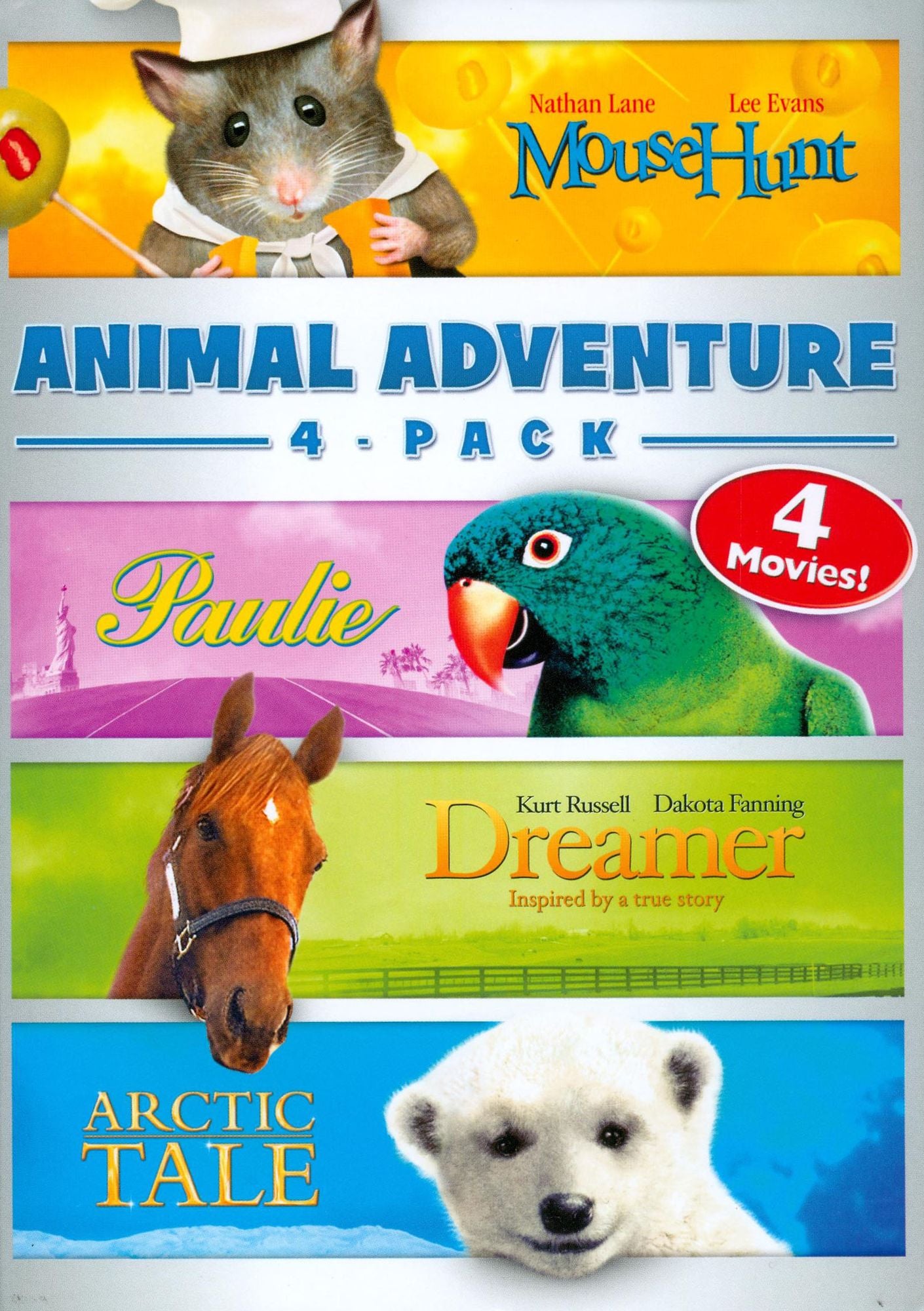 Family Fun 4-Pack: Charlotte's Web 2/Lassie/Andre/Black Beauty [4 Discs]