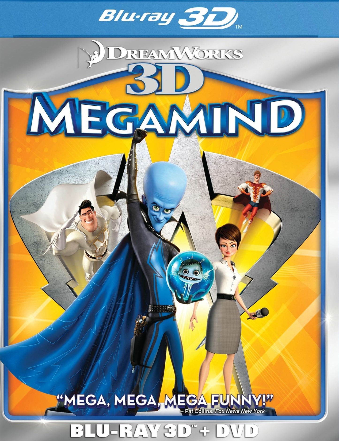 Megamind 3D [2 Discs] [3D] [Blu-ray/DVD]