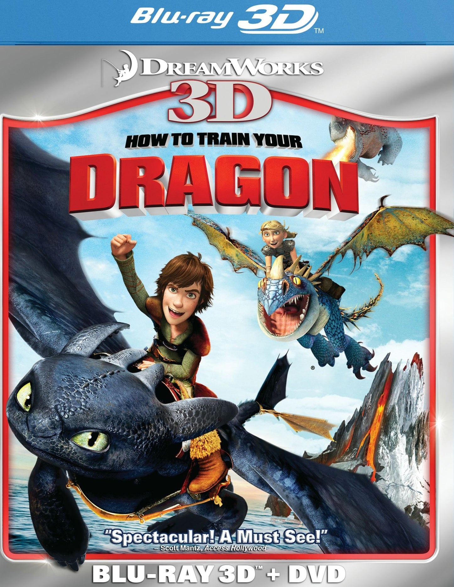 How to Train Your Dragon 3D [2 Discs] [3D] [Blu-ray/DVD]
