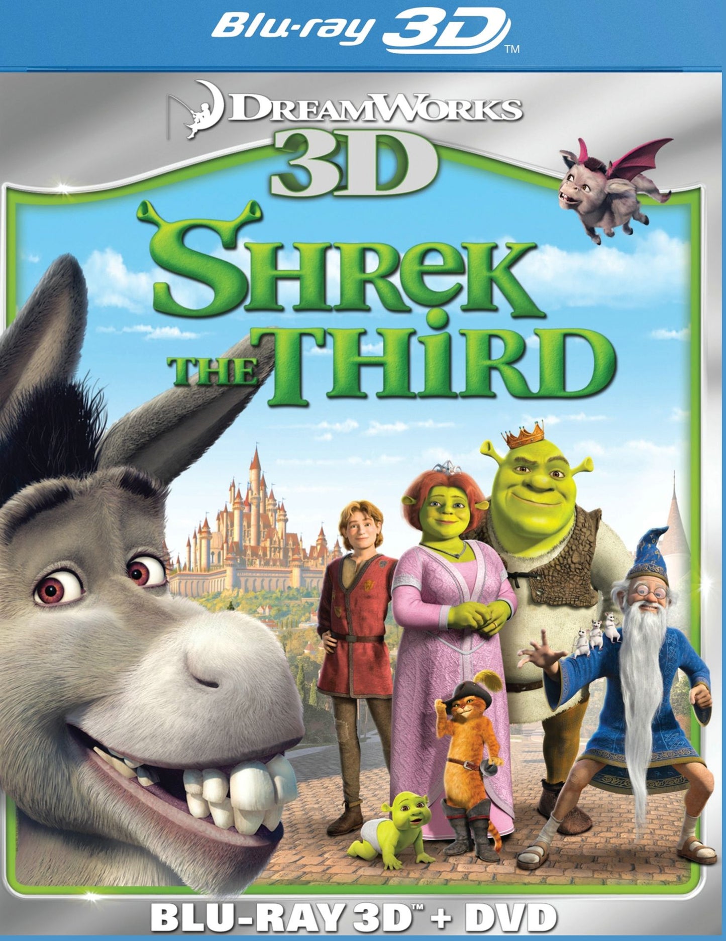 Shrek the Third 3D [2 Discs] [3D] [Blu-ray/DVD]