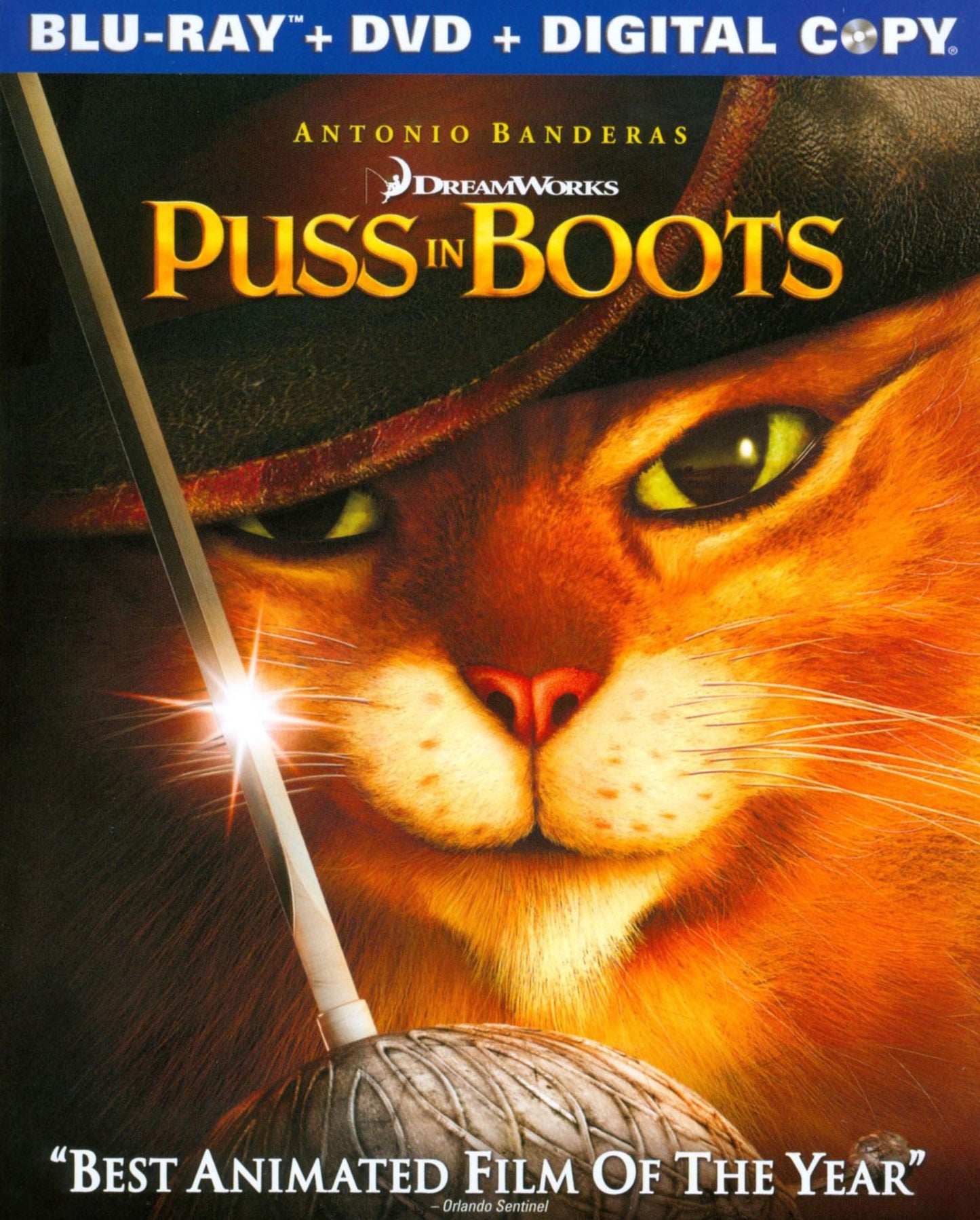 Puss in Boots [Blu-ray/DVD] [Includes Digital Copy]