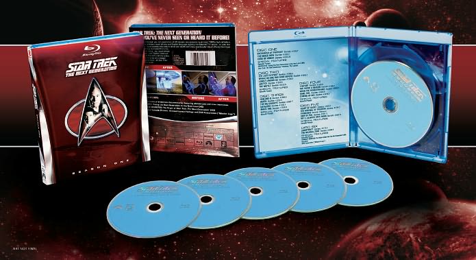 Star Trek: The Next Generation - Season One [6 Discs] [Blu-ray]
