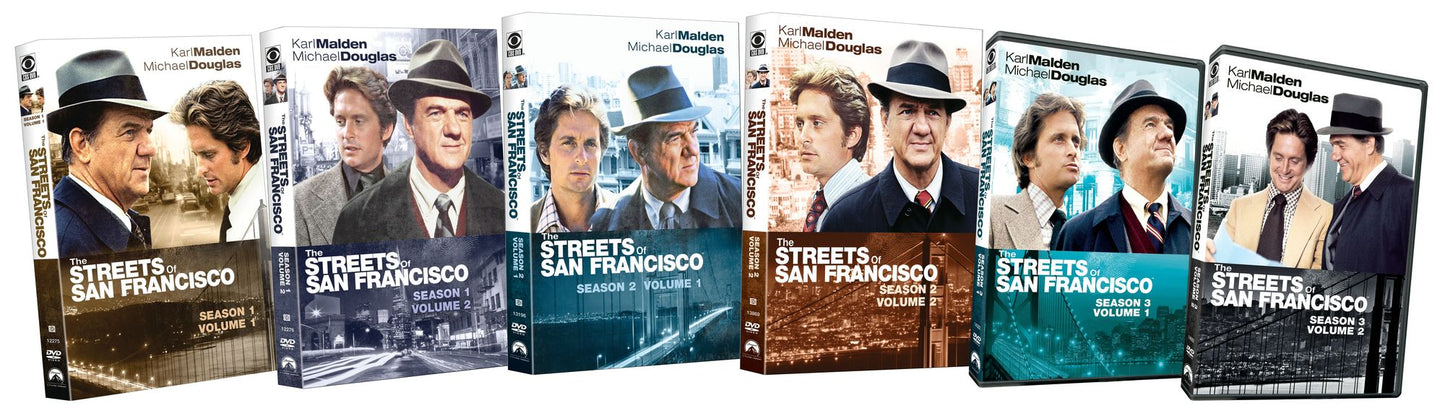 The Streets of San Francisco: Seasons 1-3 [17 Discs]