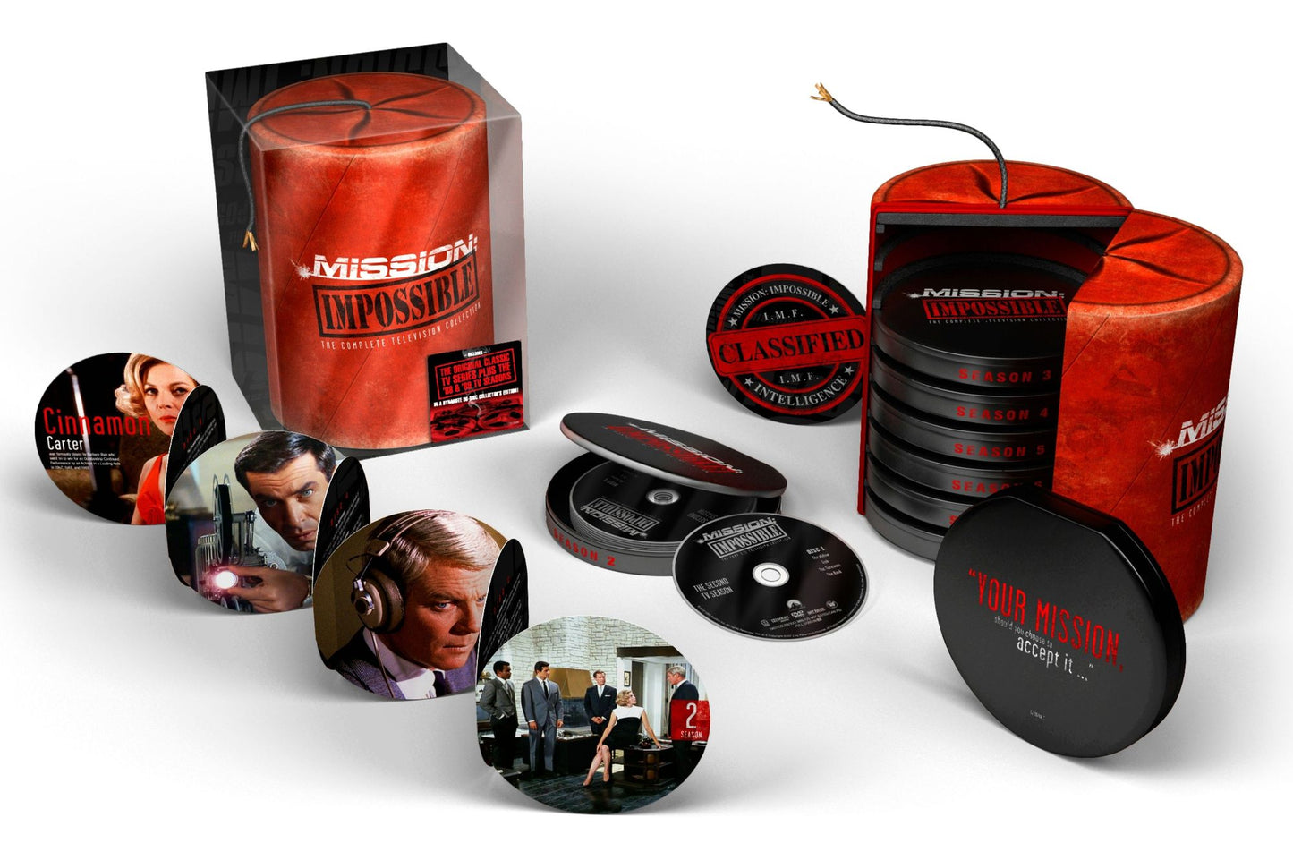 Mission: Impossible - The Complete Television Collection [55 Discs]