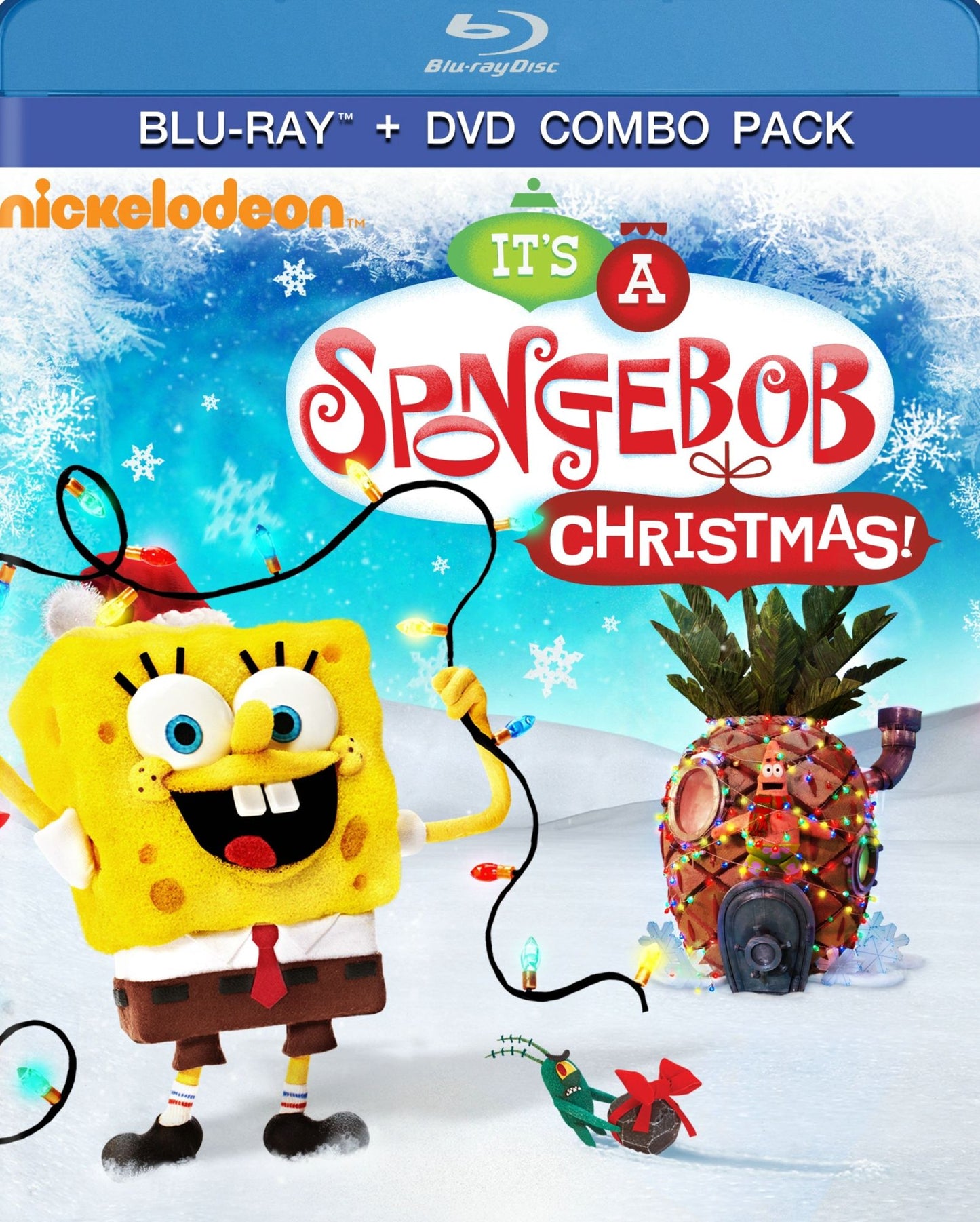 SpongeBob SquarePants: It's a SpongeBob Christmas! [Blu-ray/DVD] [Includes Digital Copy]
