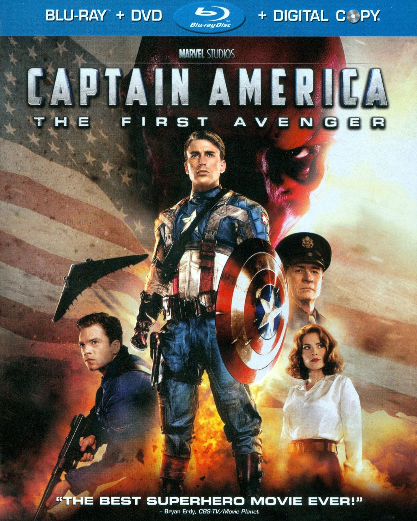 Captain America: The First Avenger [2 Discs] [Includes Digital Copy] [Blu-ray/DVD]