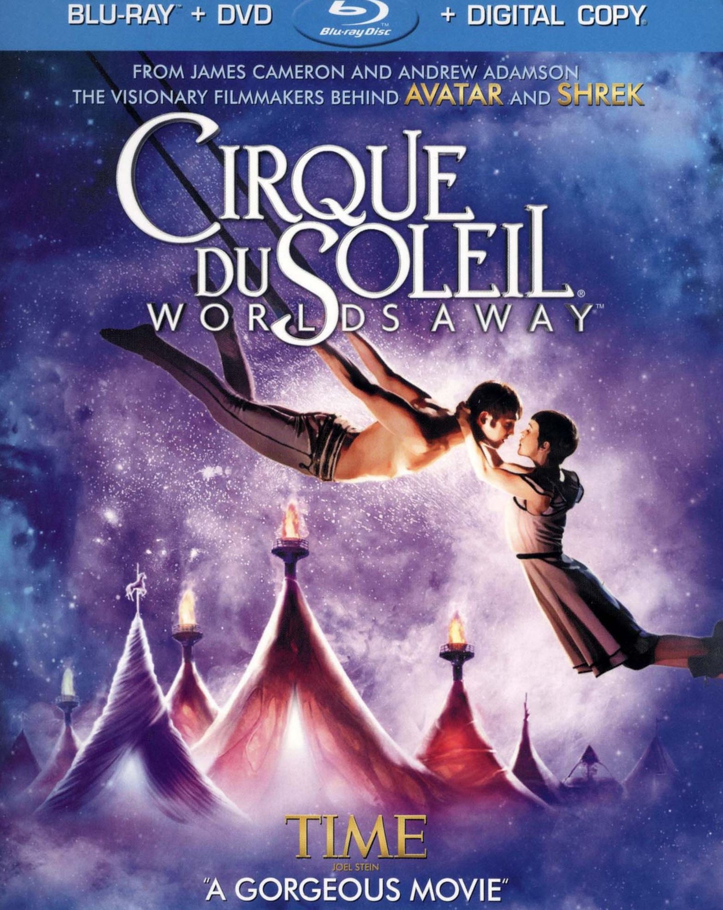 Cirque du Soleil: Worlds Away [2 Discs] [Blu-ray/DVD]