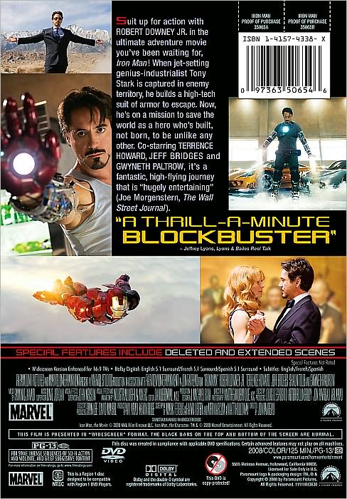 Iron Man [2008] [WS]