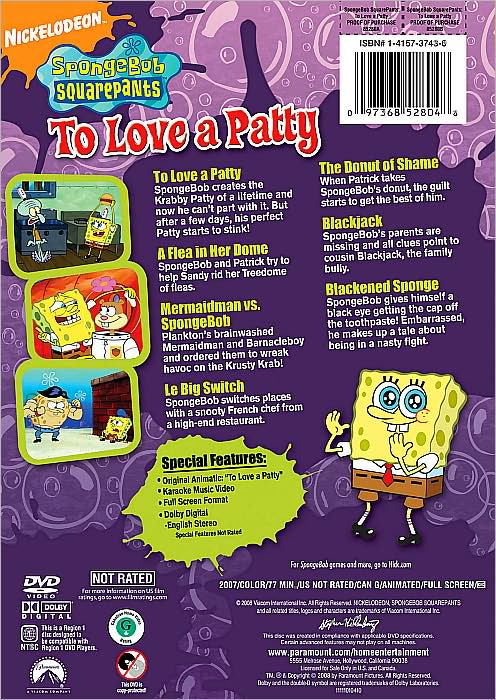 SpongeBob SquarePants: To Love a Patty