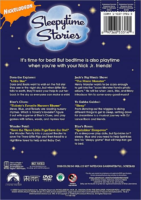 Nick Jr. Favorites: Sleepytime Stories