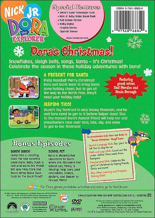 Dora the Explorer: Dora's Christmas!