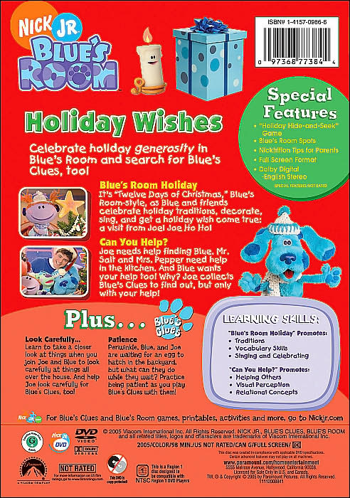 Blue's Clues: Blue's Room - Holiday Wishes