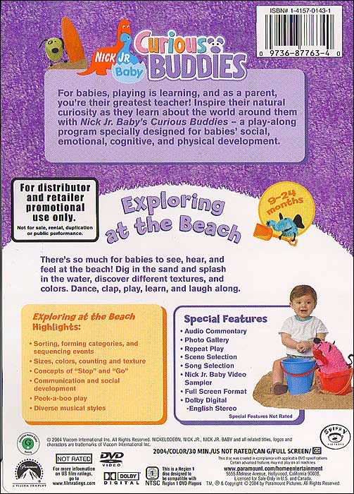 Nick Jr. Baby: Curious Buddies - Exploring at the Beach