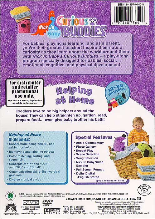 Nick Jr. Baby: Curious Buddies - Helping at Home