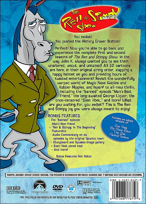 The Ren & Stimpy Show: The First and Second Seasons [3 Discs]